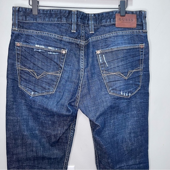Guess Slim Straight Jeans Size 34 - Picture 11 of 13
